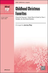 Childhood Christmas Favorites SATB choral sheet music cover